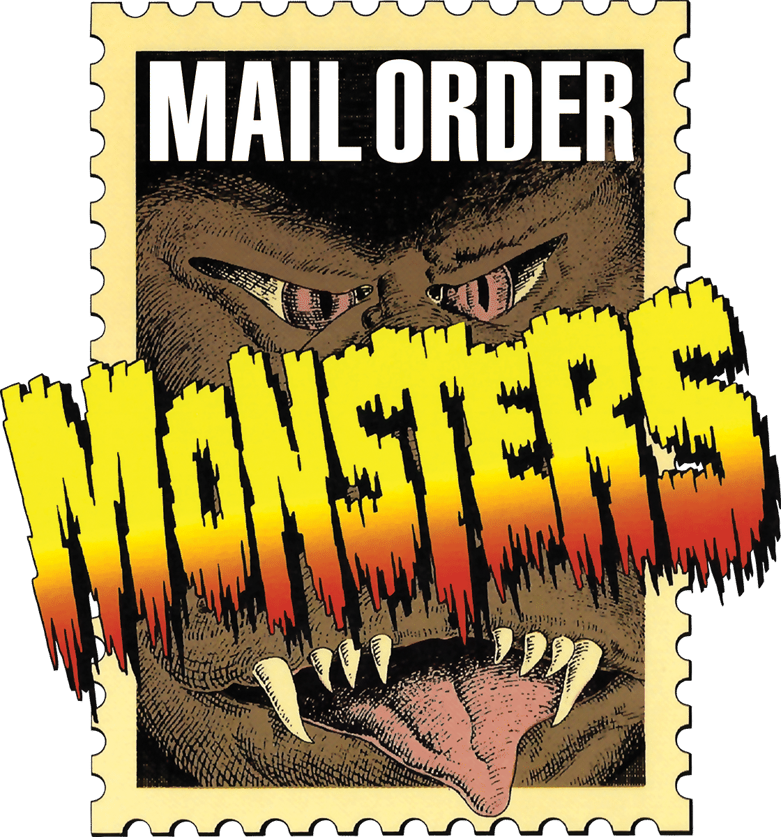 Mail Order Monsters logo for Commodore 64
